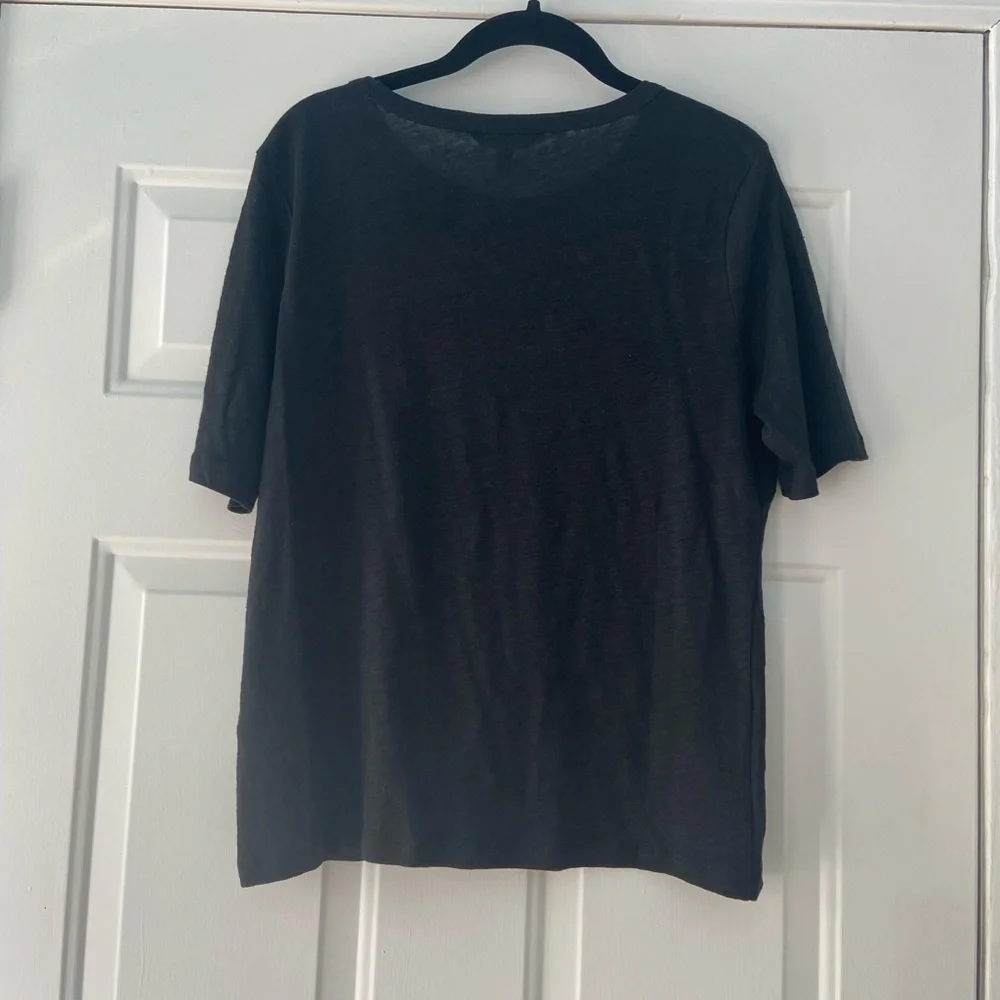 Banana Republic Black Short Sleeve Tee